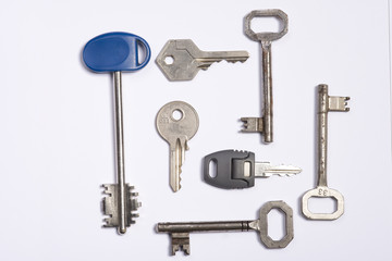 vari tipi di chiavi © Sergio Delle Vedove