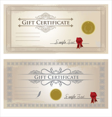 Vector certificate frame