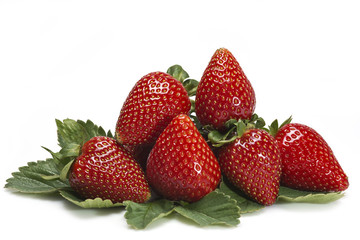 Montón de fresas.