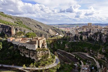 Fototapeta na wymiar Old town of Cuenca, Spain