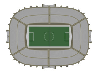 Football Soccer Stadium Vector 12
