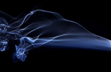 Abstract background made with real smoke