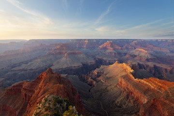 Fototapeta na wymiar Hopi Point, Grand Canyon National Park