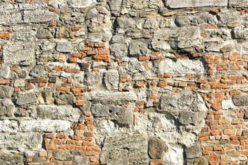 castle stone wall