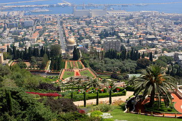 Bahai gardens, Israel
