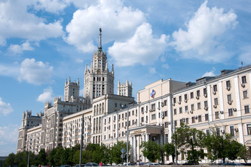 Stalin's house in Moscow, Russia, landmark