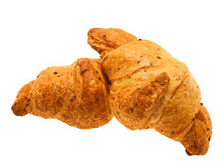 A couple of croissants.