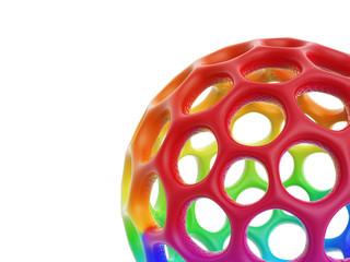 hollow honeycomb cell ball