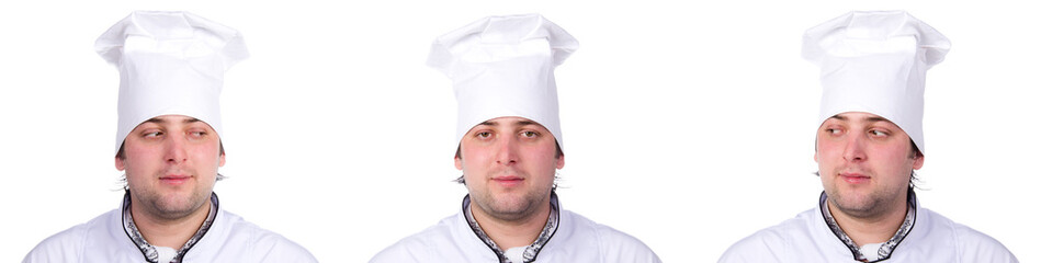 Portrait male chef