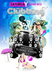 Summer Clubbing Flyer