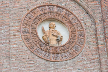 Obraz premium Church of St. Stefano. Ferrara. Emilia-Romagna. Italy.