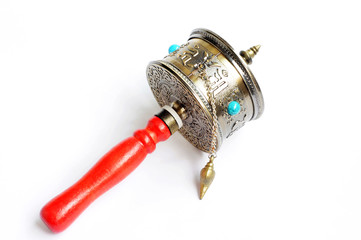 Tibetan prayer wheel