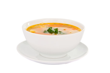 soup isolated