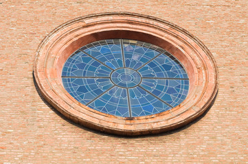 Fototapeta na wymiar St Maria w Vado Kościoła. Ferrara. Emilia-Romagna. Włochy.
