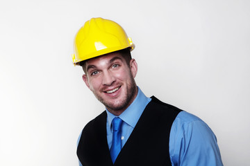 man and hardhat