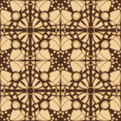 Seamless Brown Tiles