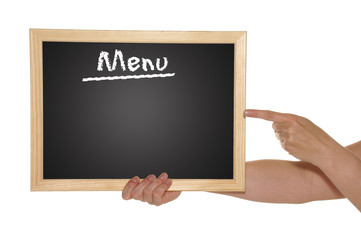 Chalkboard Menu
