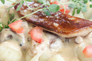 Plat en sauce