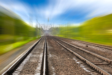 Obraz premium railway