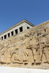 Fototapeta premium mausoleum of ataturk founder of turkey