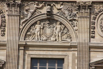 Fototapeta na wymiar France - Paris - Le Louvre