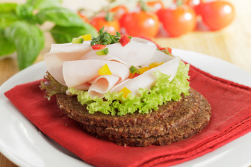 Putenbrust auf Vollkornbrot