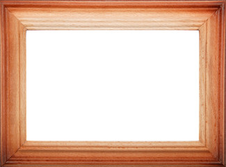 Wooden frame.