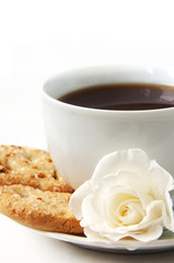 biscuits and cup of tea