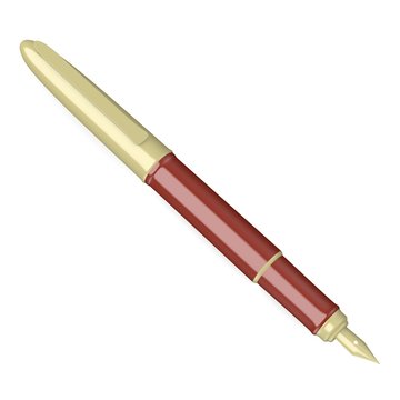 3d render of luxury pen
