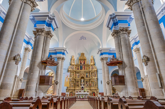 Assumption church shrine at Calaceite, Spain
