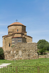 Fototapeta na wymiar Jvari - Georgian Orthodox church near Mtskheta