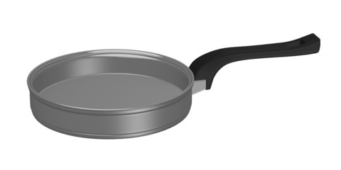 3d render of cooking pot