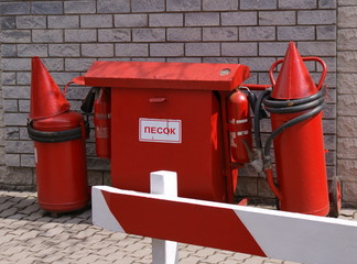 Противопожарное оборудование на АЗС