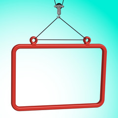 frame hanged