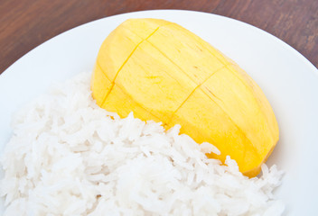 Rice and mango