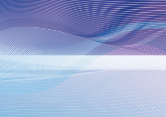 Violet-Blue variation, background Mertor 3, white elements