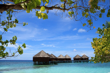 Water villas of Maldives