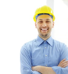 Young confident engineer