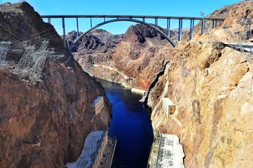 Poster Great Bridging at Hoover Dam © dencaLE