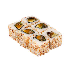 Japanese cuisine. Maki sushi.