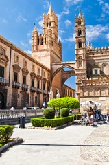 Foto op Plexiglas De kathedraal van Palermo © davidionut