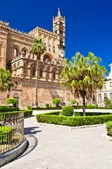 Fotobehang De kathedraal van Palermo © davidionut