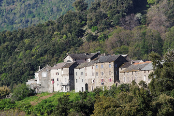 Fototapeta na wymiar Village traditionel Corse