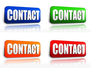 Contact color banners