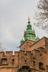 Fototapeta na wymiar Zamek Królewski na Wawelu, Kraków