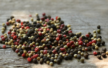 Bunte Mischung Pfefferkörner