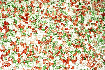 Back lit sugar sprinkles