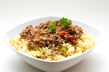 Pasta bolognese