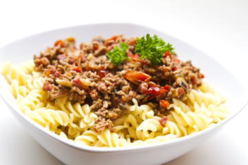 Pasta bolognese
