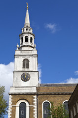 Fototapeta na wymiar St. James's Church in Clerkenwell, London